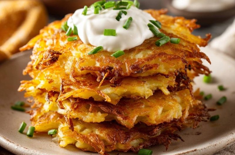 Knusprige Kartoffelreibekuchen (Nie wieder matschig!)