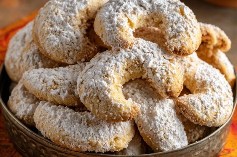 Knusprige Mandelkipferl