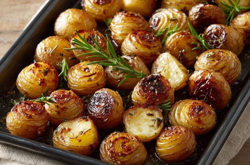 Knusprige Rosmarin-Spiralkartoffeln