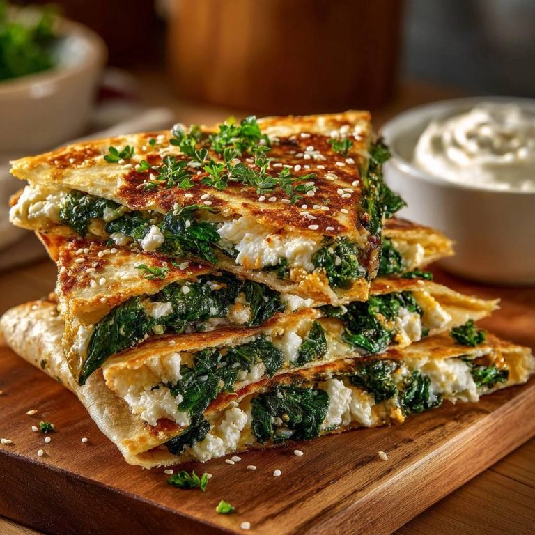 Knusprige Spinat-Feta-Dreiecke: Einfaches Rezept