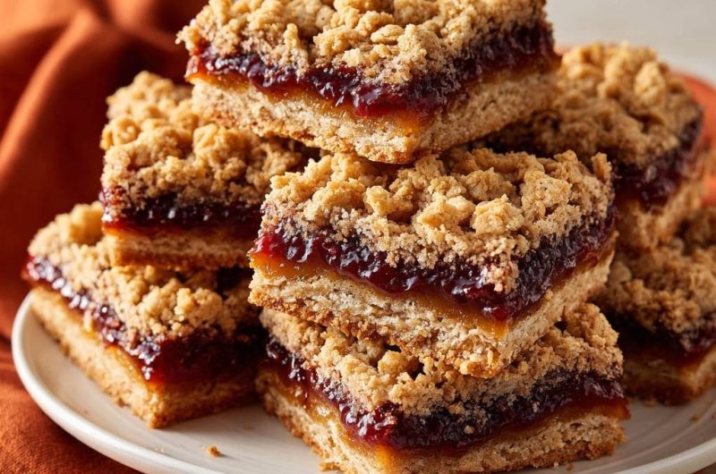 Knusprige Zwetschgen-Streuselbars (Nie wieder matschige Streusel!)