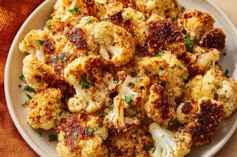 Knuspriger Ofen-Blütenkohl