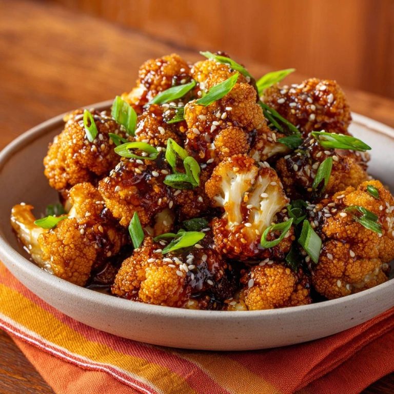 Knuspriger Sesam-Blumenkohl: Vegan & Bissfest!