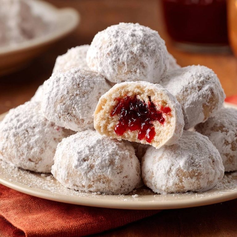 Marmelade-Daumenkekse (Nie wieder auslaufende Marmelade!)