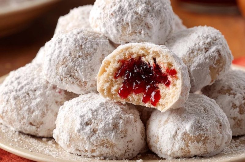 Marmelade-Daumenkekse (Nie wieder auslaufende Marmelade!)