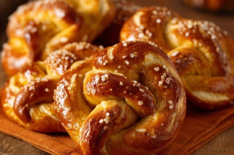 Perfekte Laugenbrezeln