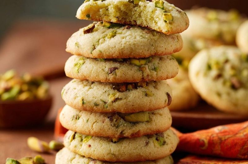 Saftige Pistazienkekse