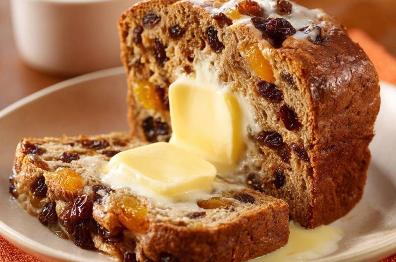 Saftiges Aprikosen-Rosinenbrot (Nie wieder gesunkene Früchte!)