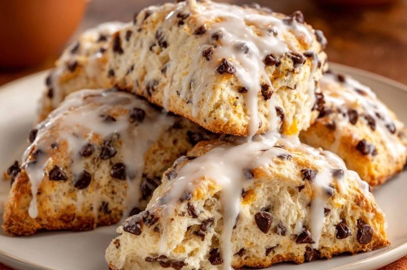 Schoko-Orangen-Scones (Garantiert jedes Mal fluffig)