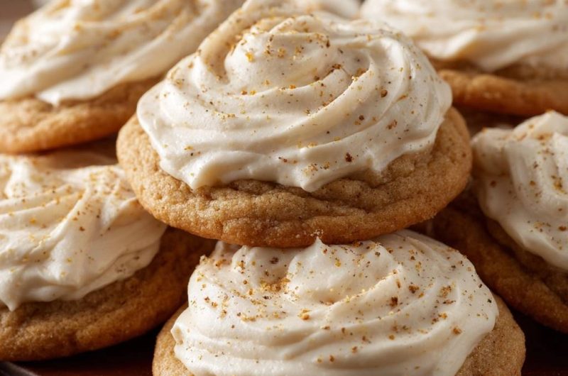 Zimtkekse mit Zimt-Cremefrosting (Nie wieder flache Kekse!)