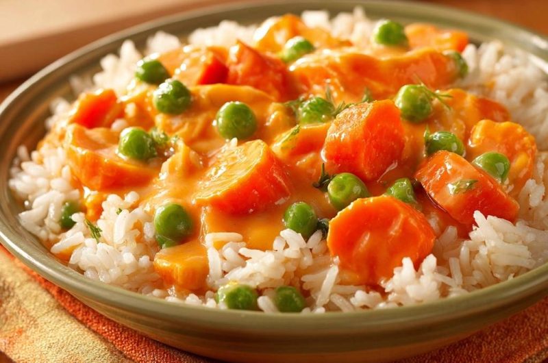 Karotten-Erbsen-Curry