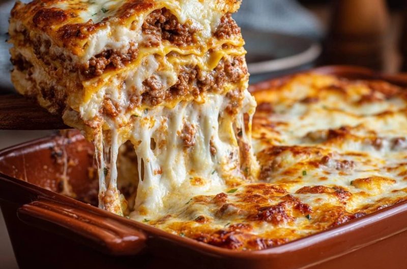 Rindfleisch-Lasagne