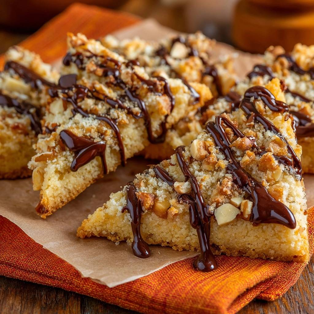 Kokos-Mandel-Schoko-Triangles (Nie wieder bröckelnde Riegel!)