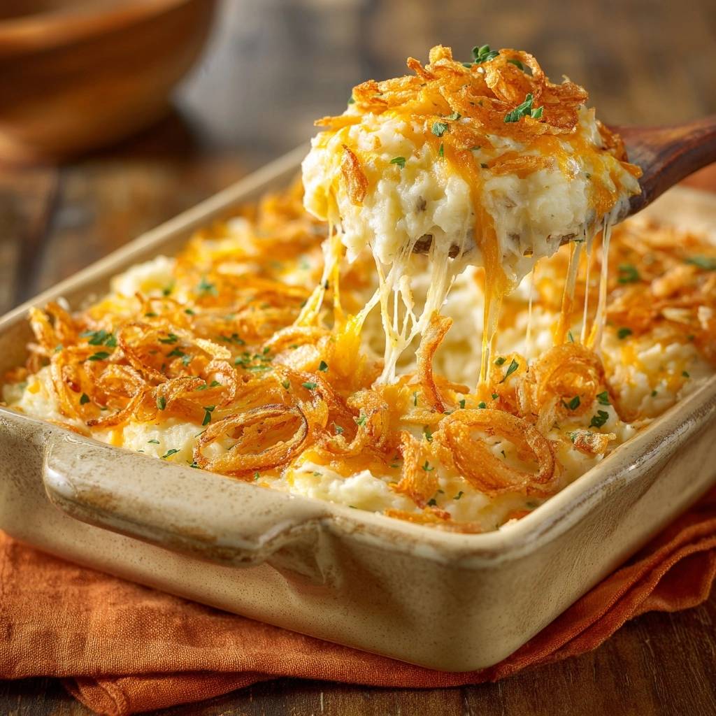 Cremiger Käse-Kartoffel-Auflauf