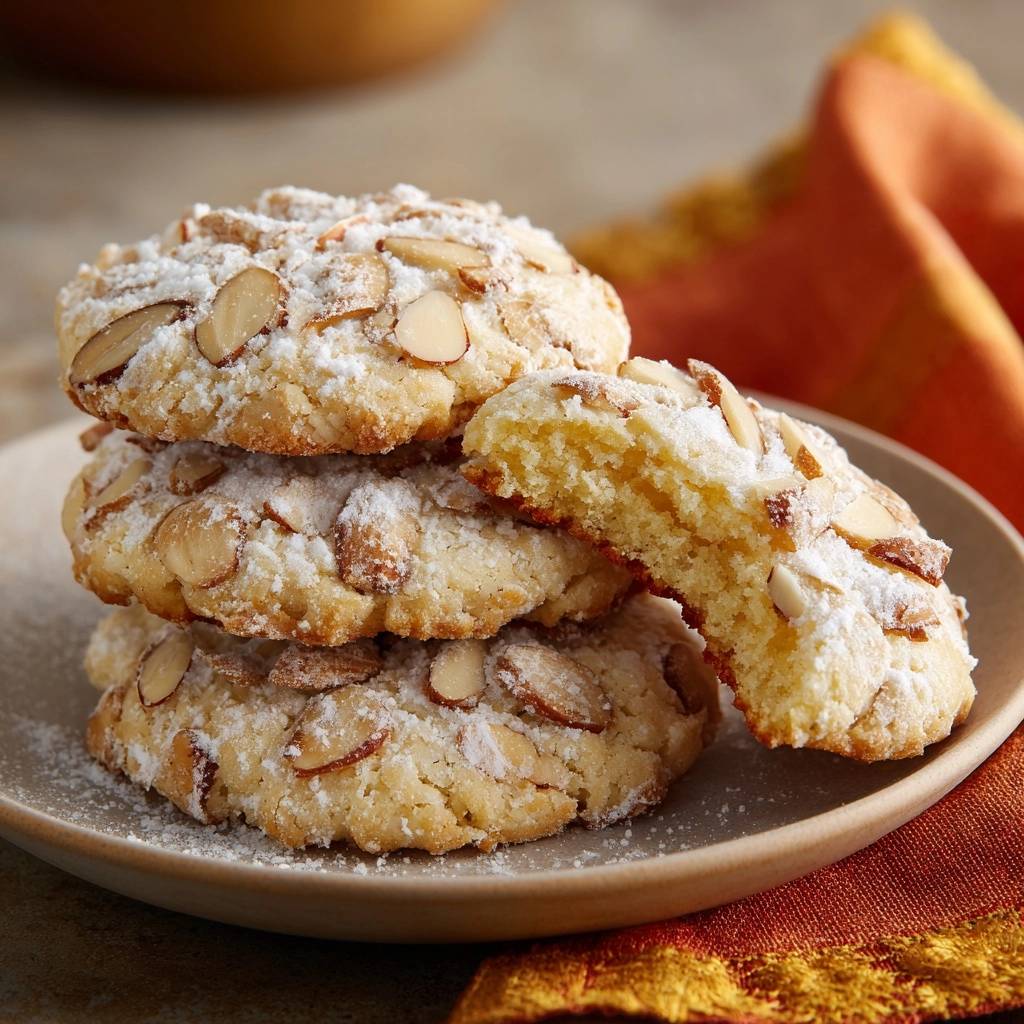 Knusprige Mandelkekse (Nie wieder flache Kekse!)