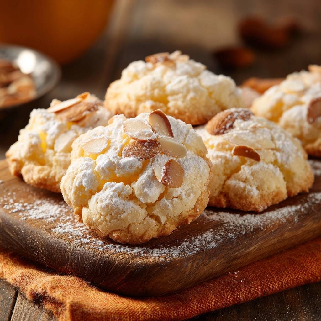 Knusprige Mandelmakronen (Nie wieder flache Kekse!)