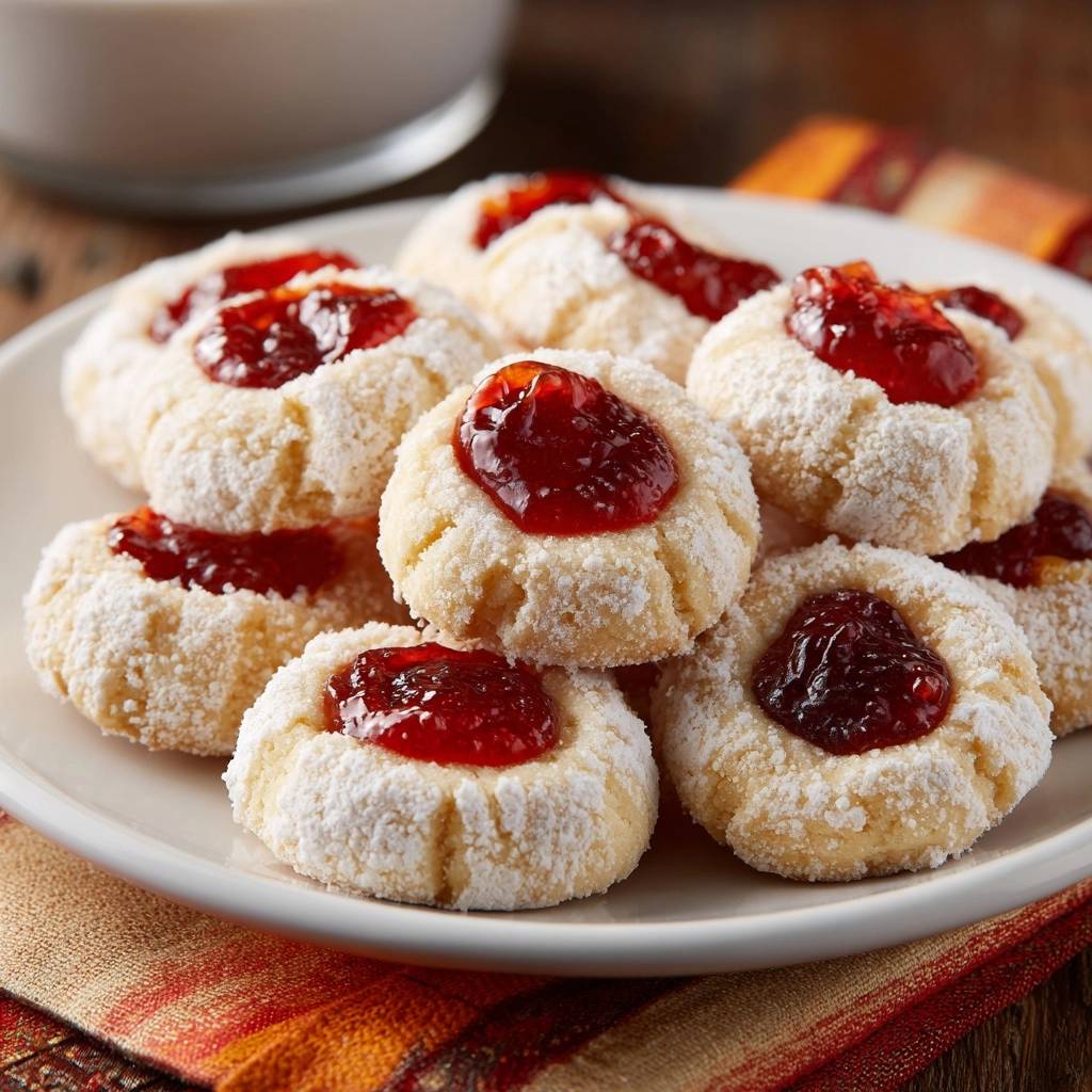 Klassische Engelsaugen (Husarenkrapferl)