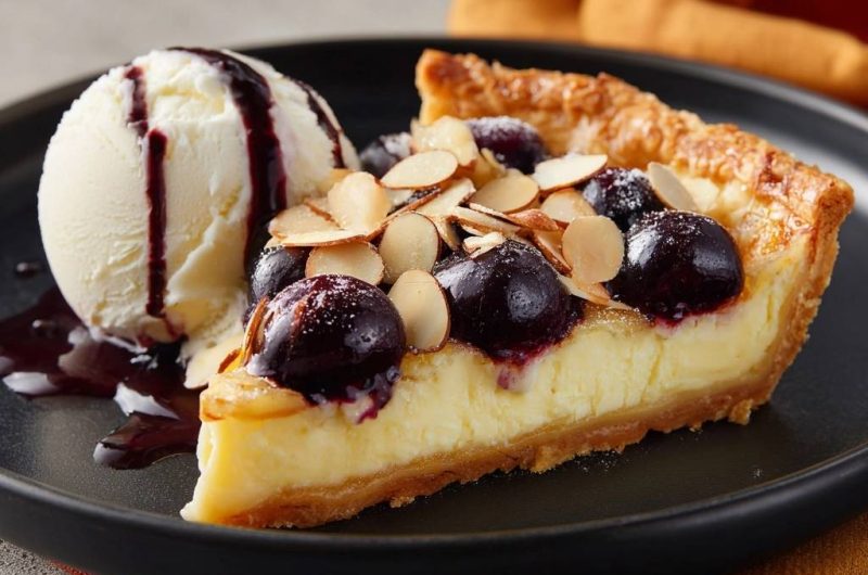 Cremige Blaubeer-Mandel-Tarte (Der Anti-Matsche-Boden)