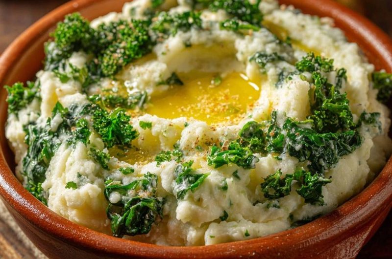 Cremiges Grünkohl-Kartoffelpüree (Nie wieder klumpig!)