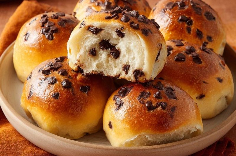 Fluffige Schoko-Brötchen (Garantiert jedes Mal fluffig)