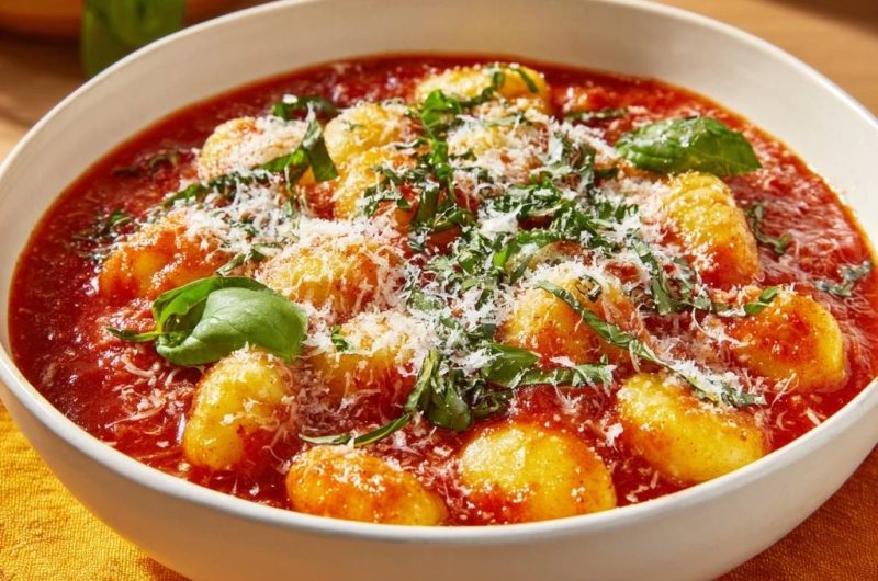 Gnocchi in Tomatensoße