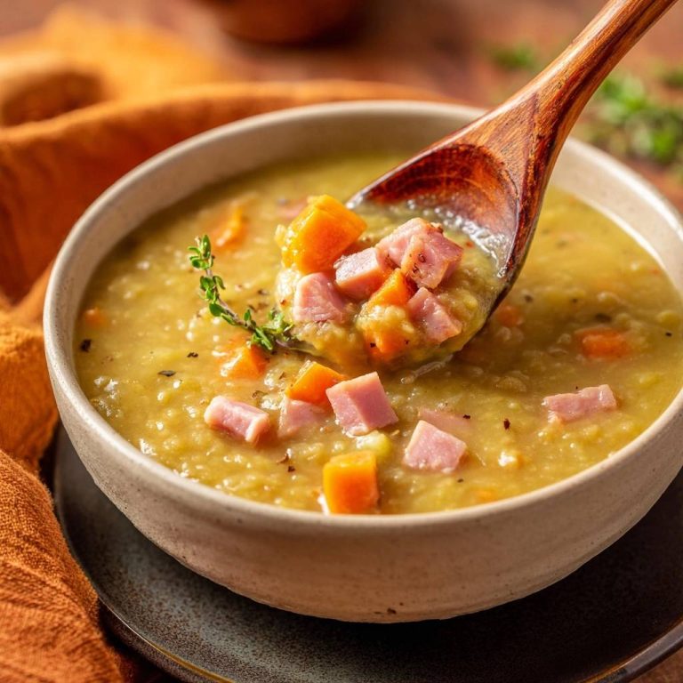 Herzhafter Erbseneintopf mit Schinken: Das beste Rezept