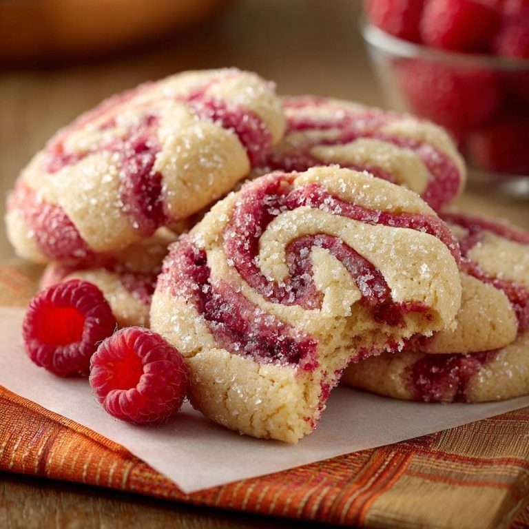 Himbeer-Wirbel-Kekse (Keine auslaufende Füllung mehr!)