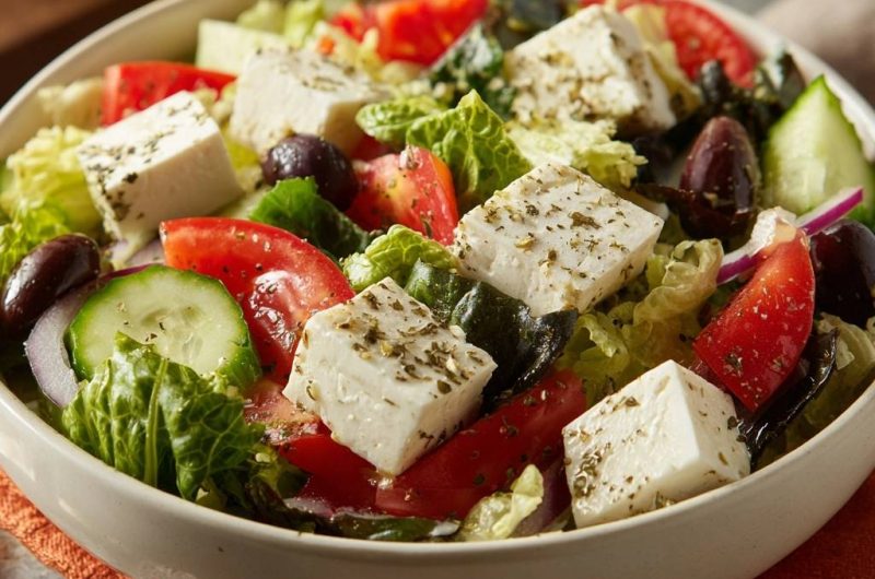 Klassischer Griechischer Bauernsalat