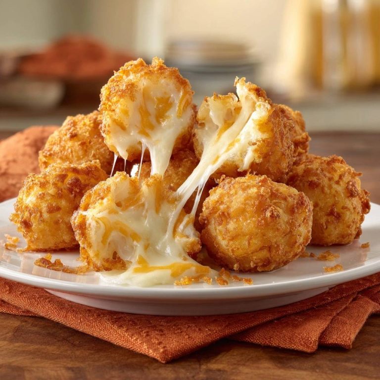 Knusprige Käse-Kartoffelbällchen (Nie wieder zerfallende Bällchen!)