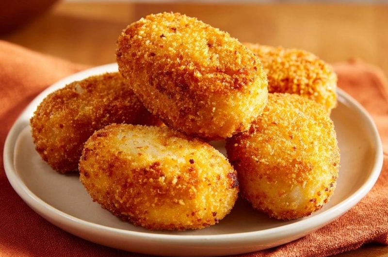 Knusprige Kartoffelkroketten (Nie wieder weiche Panade!)