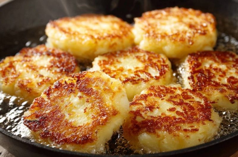 Knusprige Kartoffelpuffer (Nie wieder ankleben!)
