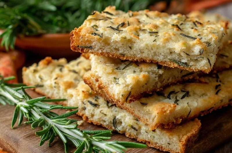 Knusprige Rosmarin-Focaccia (Der Anti-Matsche-Boden)