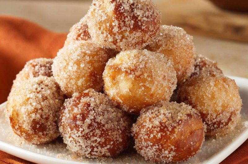 Knusprige Zuckerkrapfen (Nie wieder roh innen!)