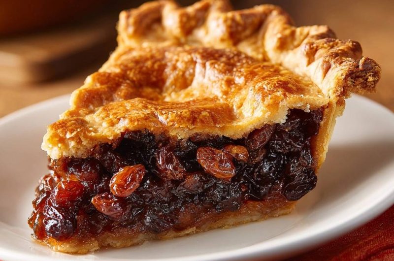 Knuspriger Rosinen-Pie