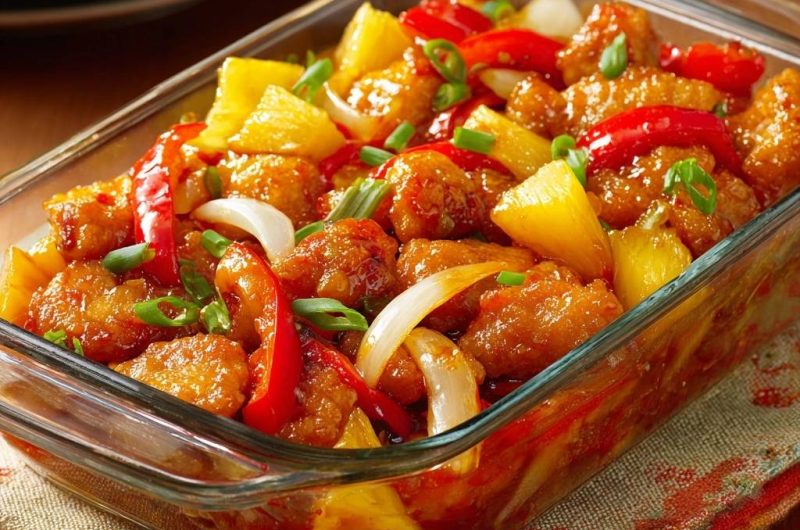 Knuspriges Ananas-Hähnchen