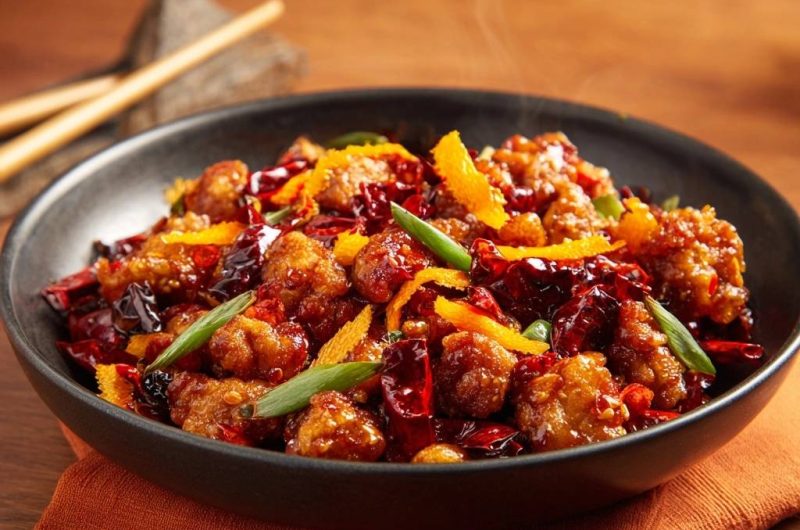 Knuspriges Orangen-Hähnchen