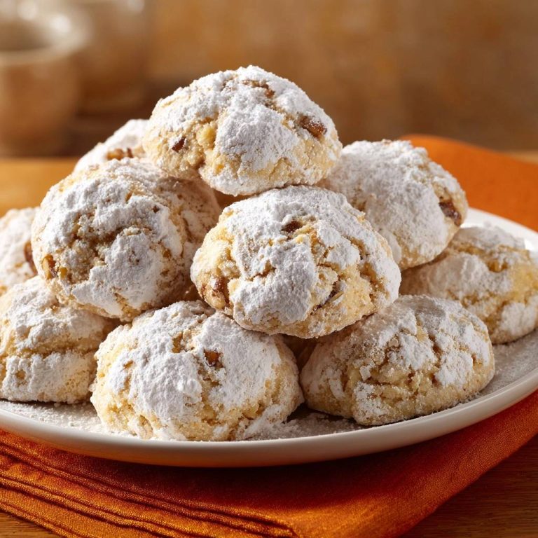 Nuss-Schneebällchen (Nie wieder bröselnde Kekse!)