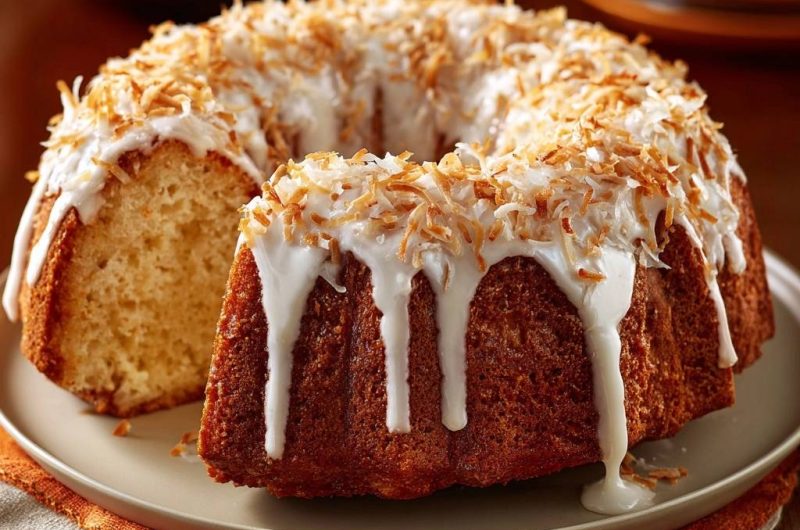 Orangen-Kokos-Gugelhupf