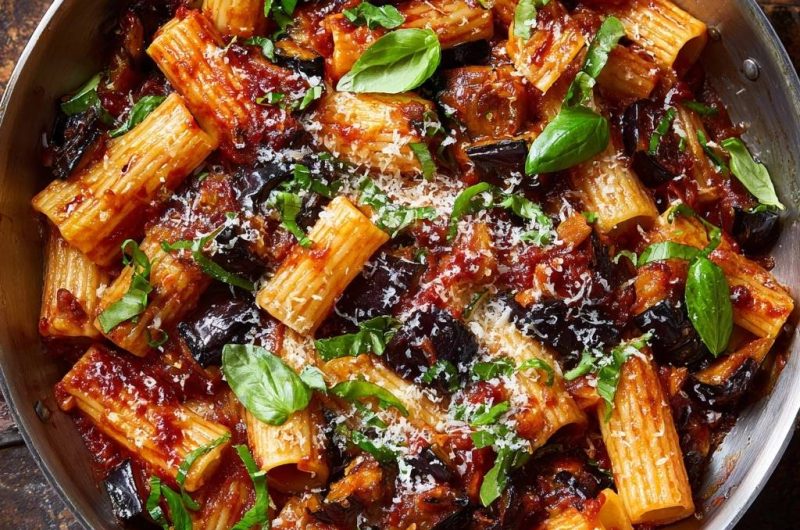 Rigatoni alla Norma (Nie wieder schwammige Auberginen!)