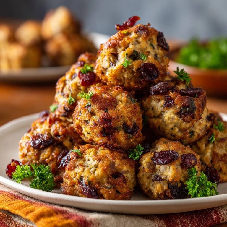 Saftige Cranberry-Hackbällchen: Nie wieder trocken!