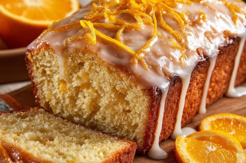 Saftiger Orangen-Rührkuchen