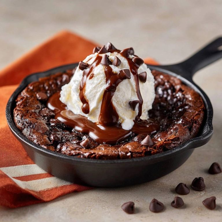 Warmer Schokoladen-Pfannenkeks: Das ultimative Fudgy-Rezept