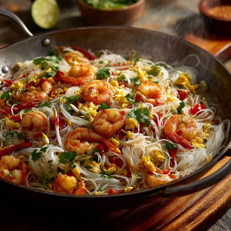 Wok-Garnelen mit Glasnudeln: Rezept für perfekte Textur