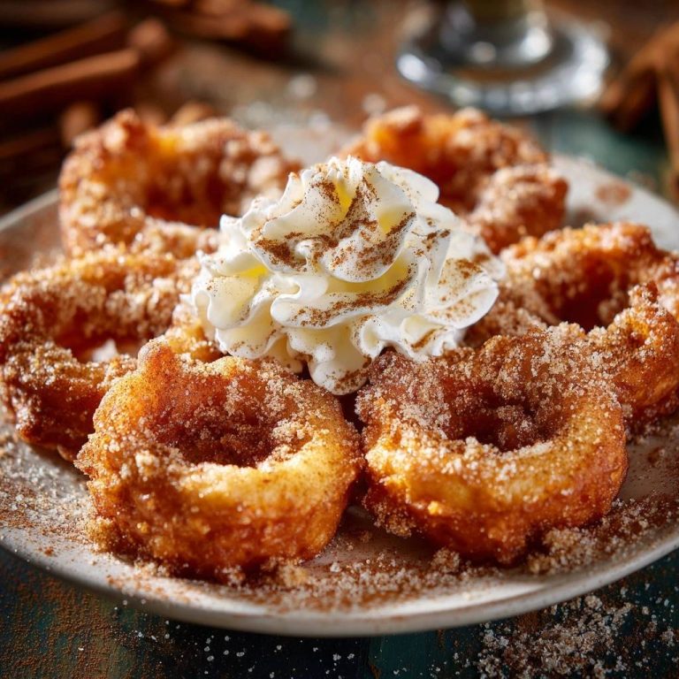 Zimt-Zucker Apfelringe (Extra Knusprig): Das beste Rezept