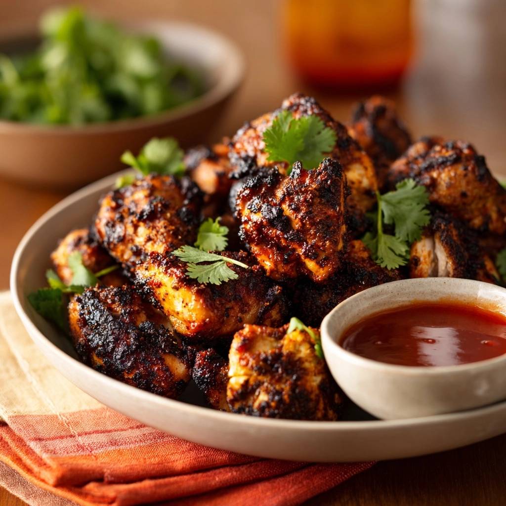 Würzige Hähnchen-Bites aus der Pfanne