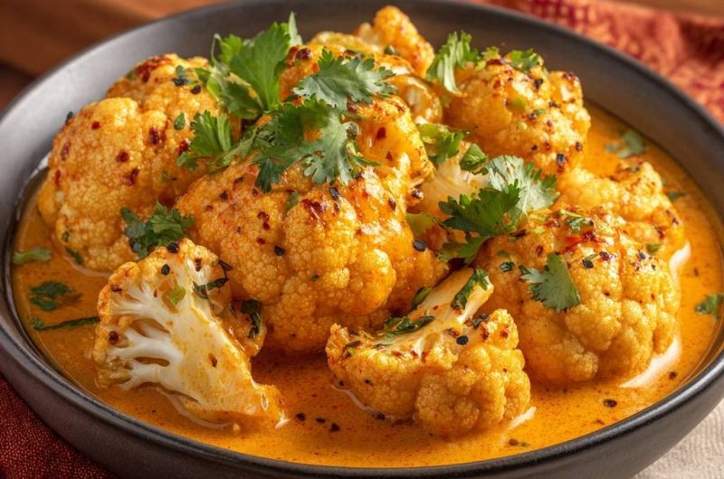 Cremiges Blumenkohl-Curry