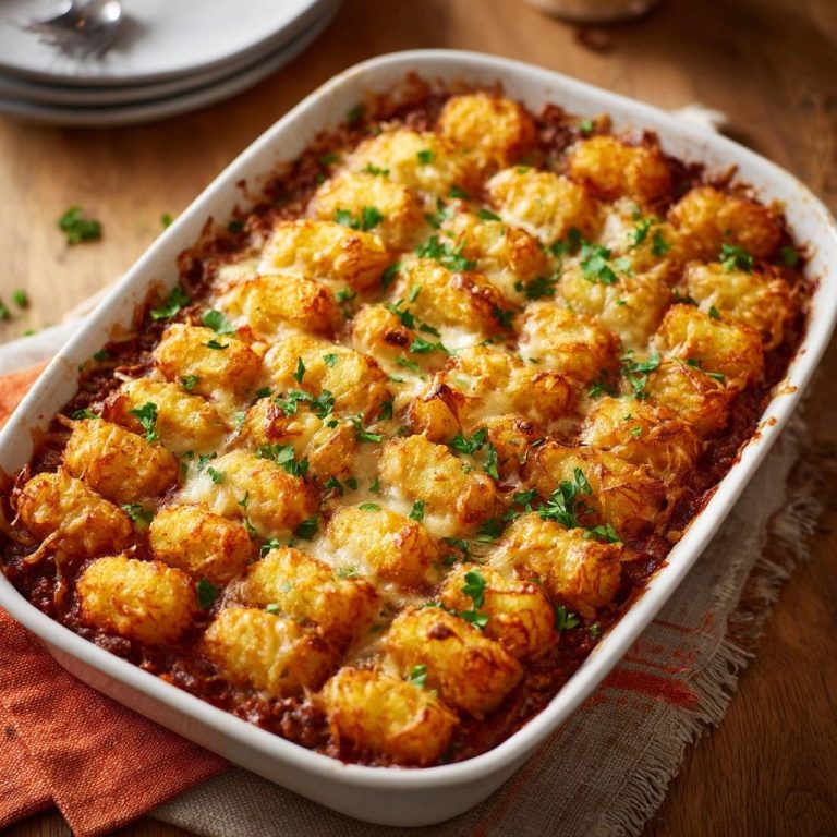 Herzhafter Tater-Tot-Auflauf: So wird er garantiert knusprig