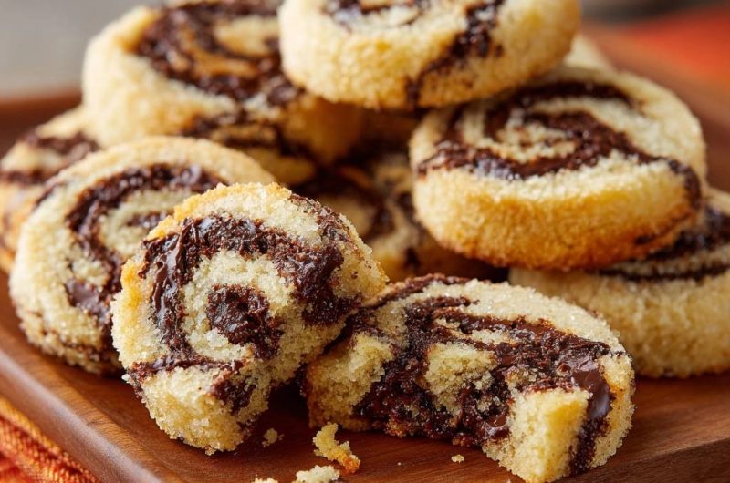 Schoko-Zimt-Schneckenkekse