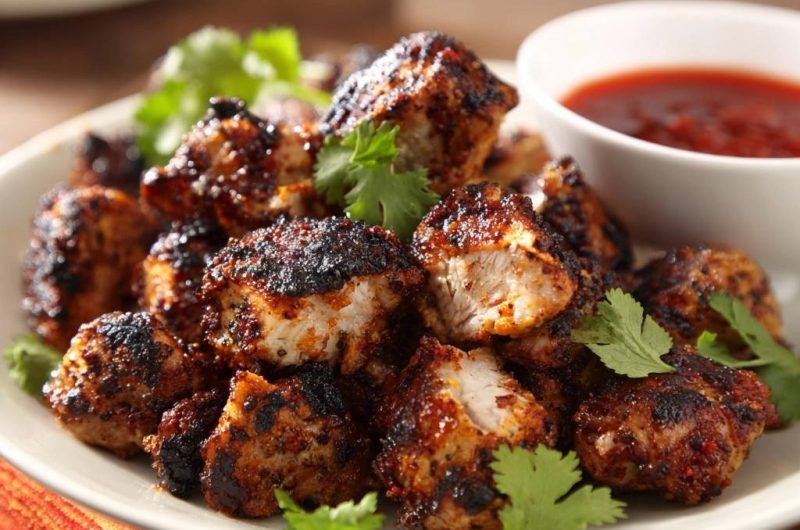 Würzige Hähnchen-Bites aus der Pfanne