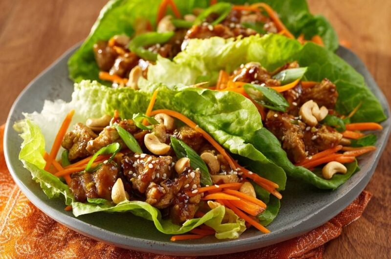 Hähnchen Salat-Wraps